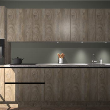 Cantaro eiken greeploze keuken Wels 58694