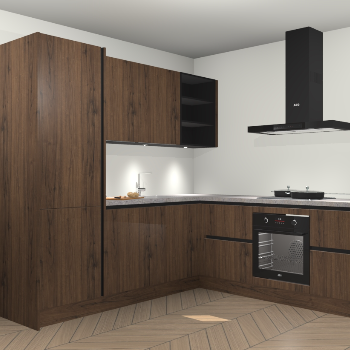 Noten greeploze keuken Turek 83216