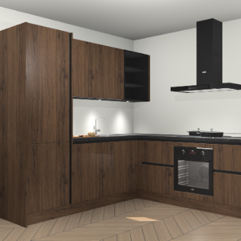 Noten greeploze keuken Turek 83255