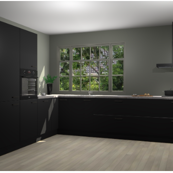 Zwarte keuken Malaga 70518