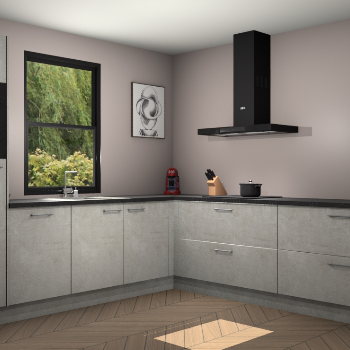 Beton Opaal keuken Lublin 63998