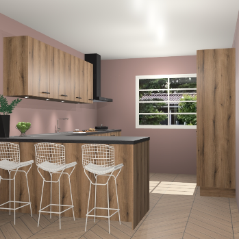 Goud eiken keuken Sopot 63959