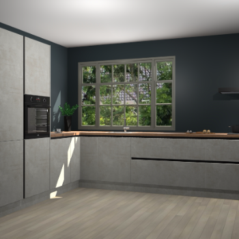 Beton Opal greeploze keuken Malaga 70552