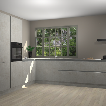 Beton Opal greeploze keuken Malaga 70563