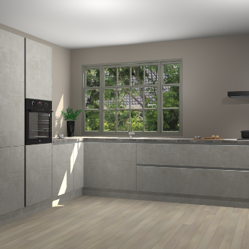 Beton Opal greeploze keuken Malaga 70579