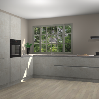 Beton Opal greeploze keuken Malaga 70587