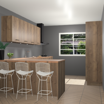 Chocolade eiken keuken Sopot 64055