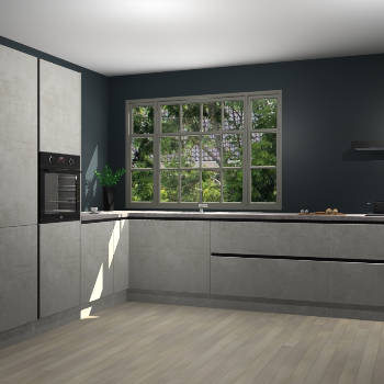 Beton Opal greeploze keuken Malaga 70593