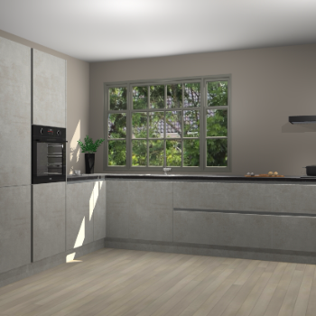 Beton Opal greeploze keuken Malaga 70597