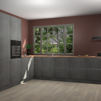 Beton Parelgrijs keuken Malaga 71075