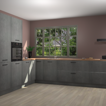 Beton Parelgrijs keuken Malaga 71078