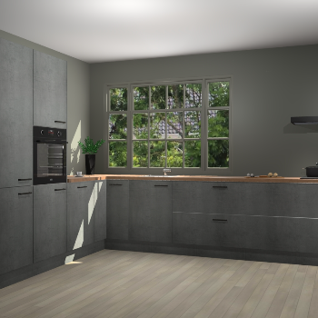 Beton Parelgrijs keuken Malaga 71079