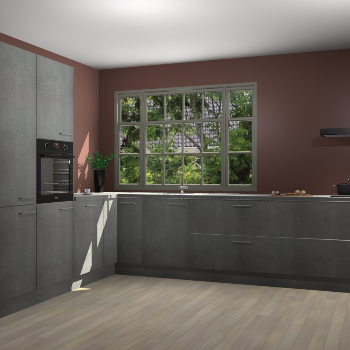 Beton Parelgrijs keuken Malaga 71095