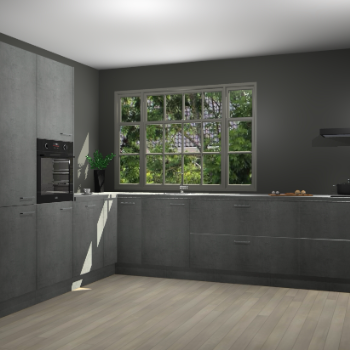 Beton Parelgrijs keuken Malaga 71096