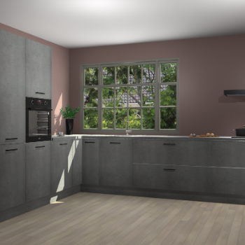 Beton Parelgrijs keuken Malaga 71100