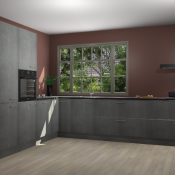 Beton Parelgrijs keuken Malaga 71105