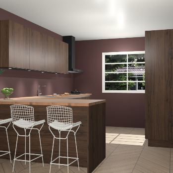 Noten greeploze keuken Sopot 65090