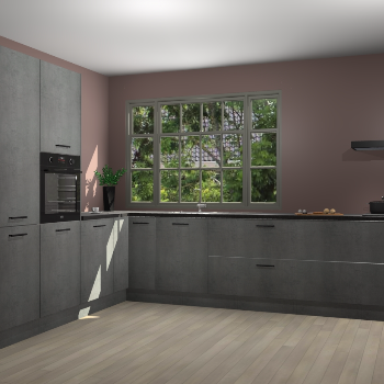 Beton Parelgrijs keuken Malaga 71108