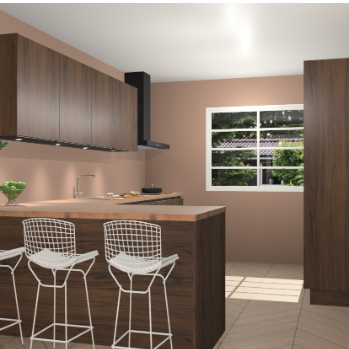 Noten greeploze keuken Sopot 65097