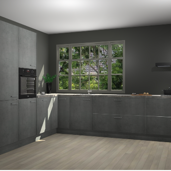 Beton Parelgrijs keuken Malaga 71112