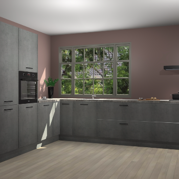 Beton Parelgrijs keuken Malaga 71114