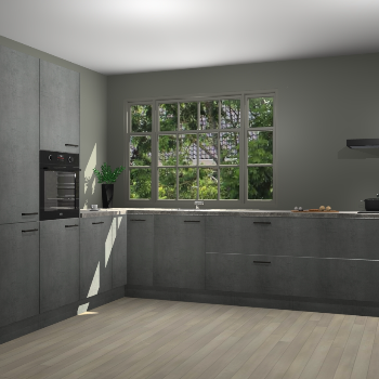 Beton Parelgrijs keuken Malaga 71196