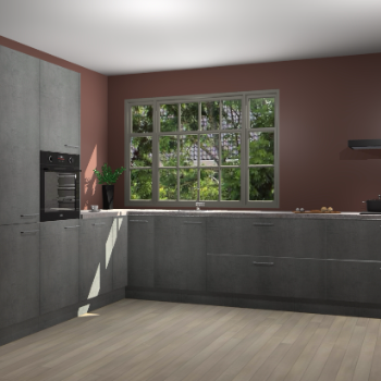 Beton Parelgrijs keuken Malaga 71120