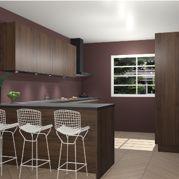 Noten greeploze keuken Sopot 65278