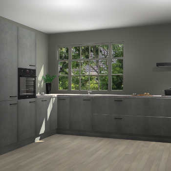 Beton Parelgrijs keuken Malaga 71131