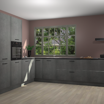 Beton Parelgrijs keuken Malaga 71139