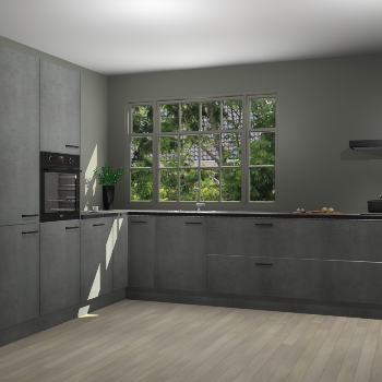 Beton Parelgrijs keuken Malaga 71140