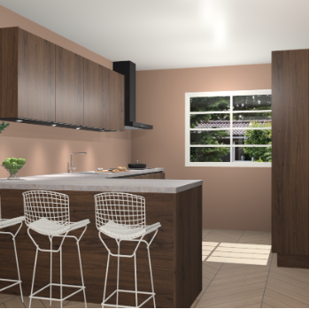 Noten greeploze keuken Sopot 65294