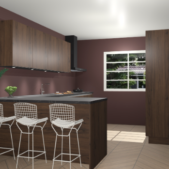 Noten greeploze keuken Sopot 65297