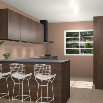 Noten greeploze keuken Sopot 65301