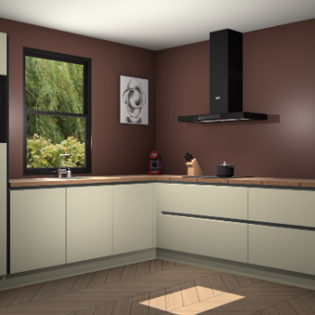 Magnolia greeploze keuken Lublin 64164