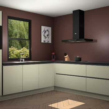 Magnolia greeploze keuken Lublin 64228