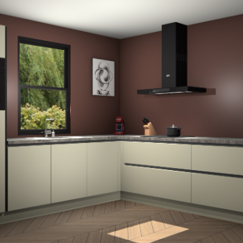 Magnolia greeploze keuken Lublin 64235