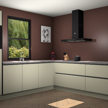 Magnolia greeploze keuken Lublin 64247