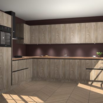 Cantaro Eiken greeploze keuken Debar 75378