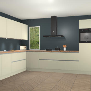 Magnolia greeploze keuken Harare 75127