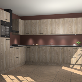 Cantaro Eiken keuken Debar 75403