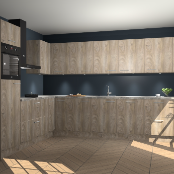 Cantaro Eiken keuken Debar 75405