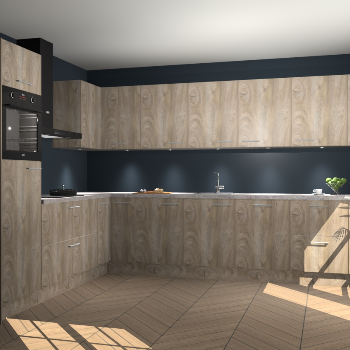 Cantaro Eiken keuken Debar 75411