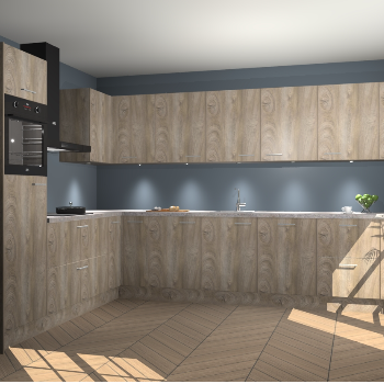 Cantaro Eiken keuken Debar 75412