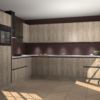 Cantaro Eiken greeploze keuken Debar 75416