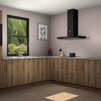 Goud Eiken keuken Lublin 63325