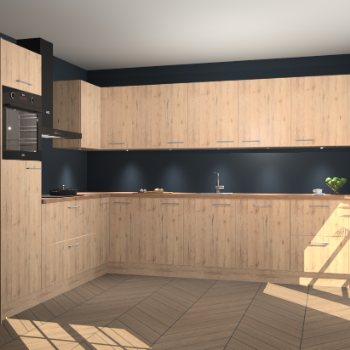 Madera Natuur keuken Debar 75707