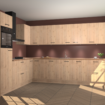 Madera Natuur keuken Debar 75711