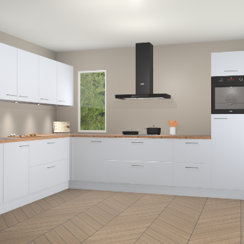 Sneeuwwitte keuken Harare 75552