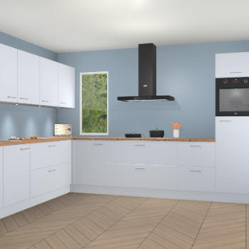 Sneeuwwitte keuken Harare 75553